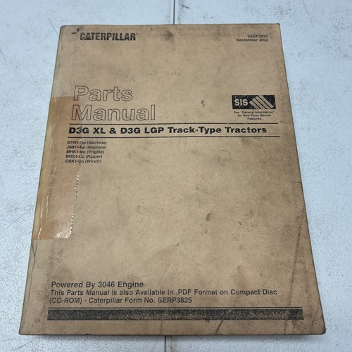 Cat caterpillar d3g lgp - cat,